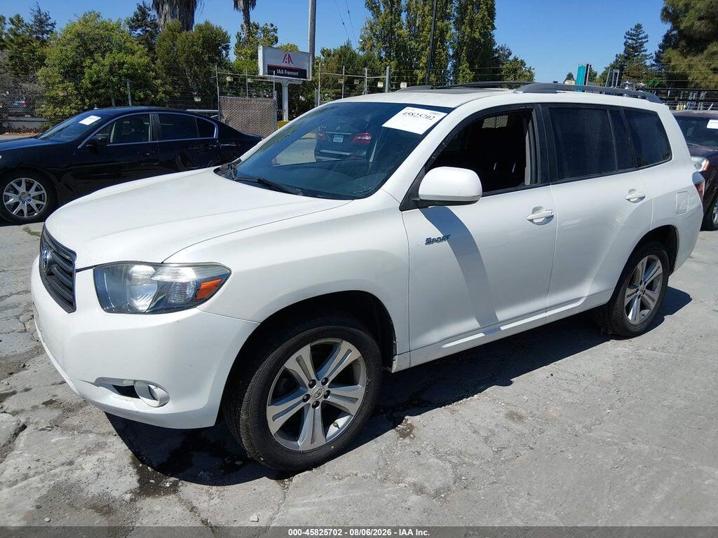 JTEDS43A892069250 2009 TOYOTA HIGHLANDER photo no. 2
