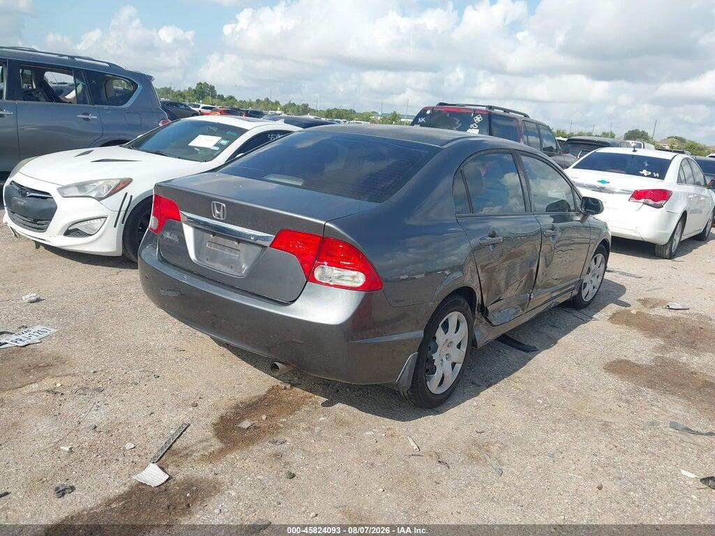 2HGFA16549H325017 2009 HONDA CIVIC photo no. 4