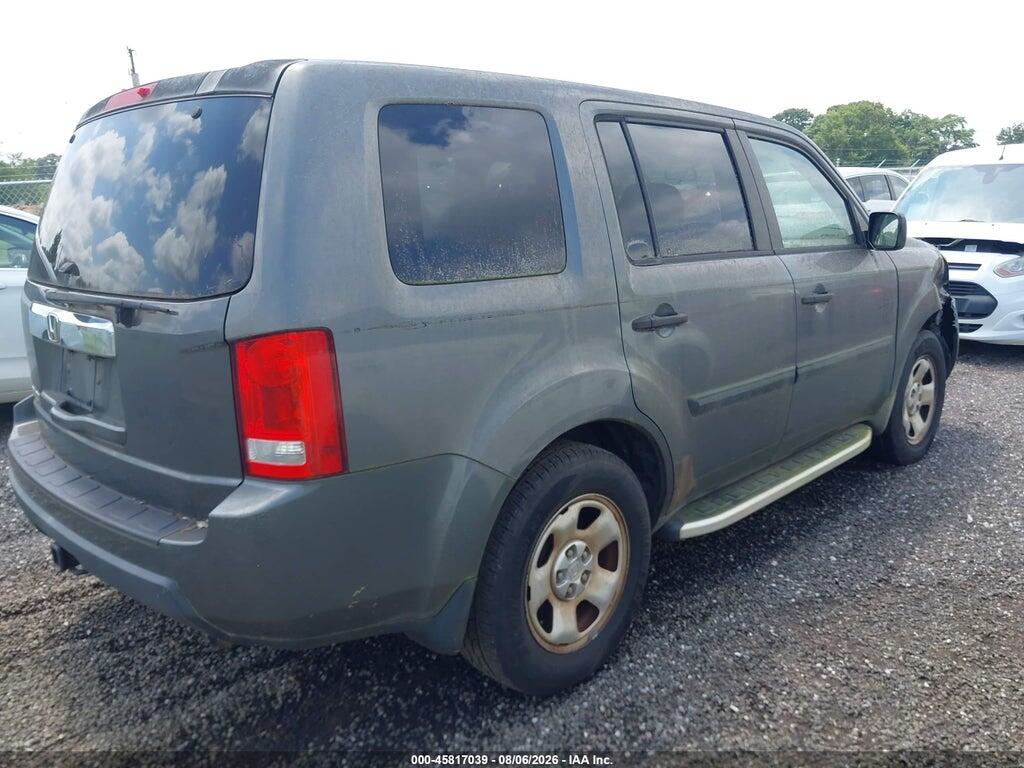 5FNYF38279B010693 2009 HONDA PILOT photo no. 4