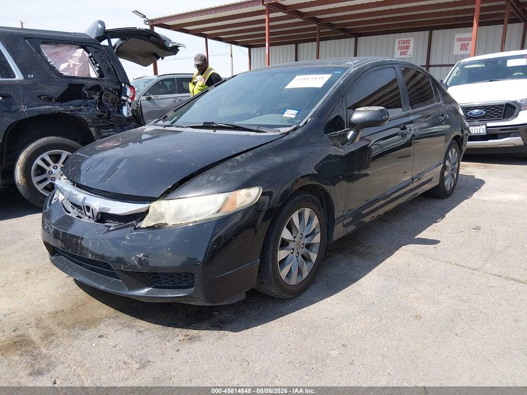 19XFA16839E045691 2009 HONDA CIVIC photo no. 2