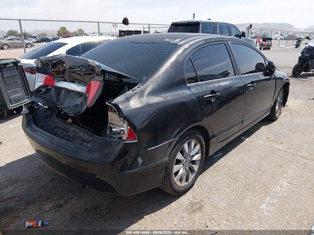 19XFA16839E045691 2009 HONDA CIVIC photo no. 4