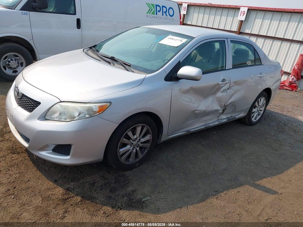 2T1BU40E89C136556 2009 TOYOTA COROLLA photo no. 2