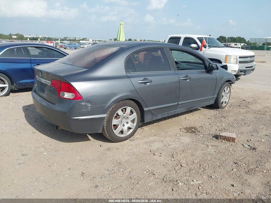 19XFA16589E035406 2009 HONDA CIVIC photo no. 4