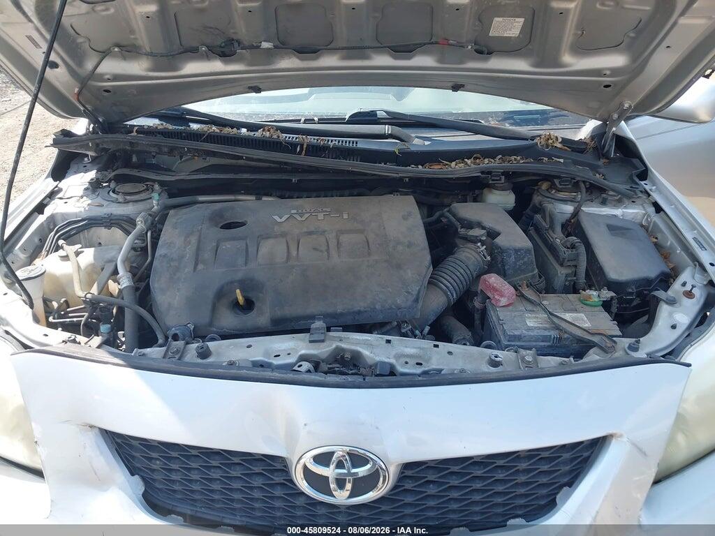 JTDBL40E89J021785 2009 TOYOTA COROLLA photo no. 10