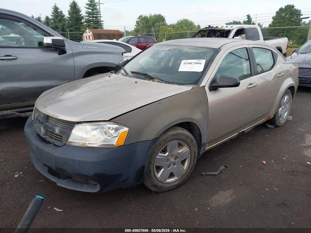 1B3LC46B69N528230 2009 DODGE AVENGER photo no. 2