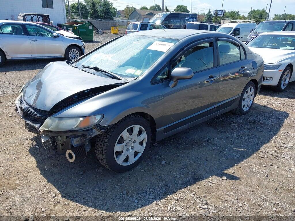 19XFA15599E019801 2009 HONDA CIVIC photo no. 2