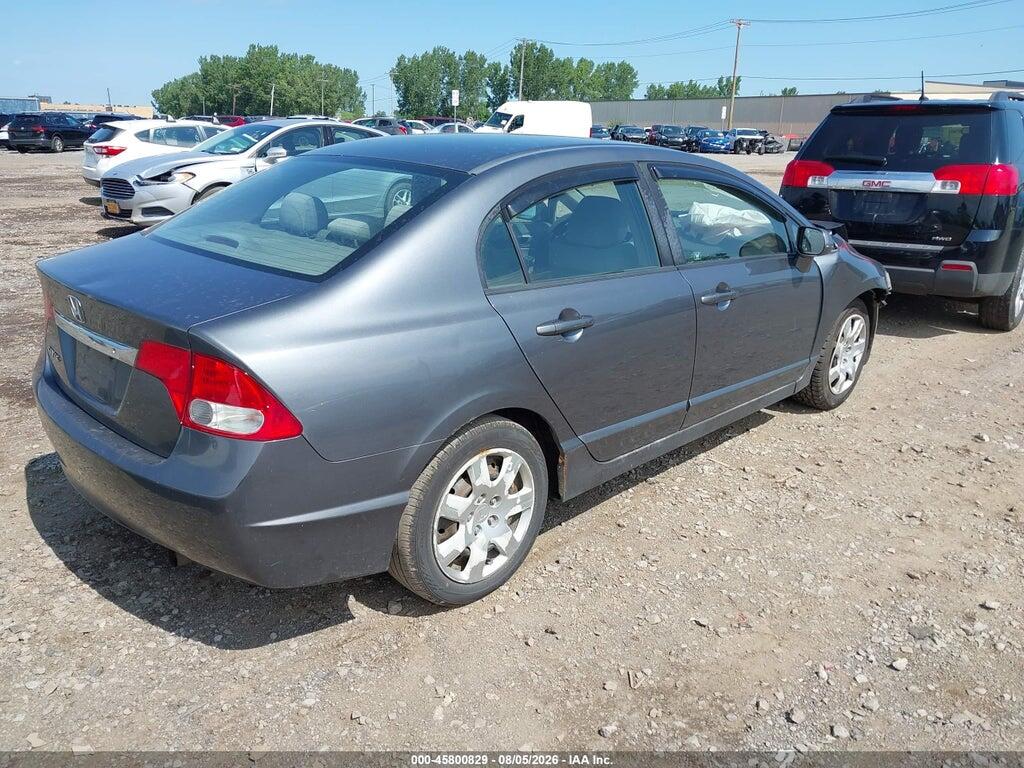 19XFA15599E019801 2009 HONDA CIVIC photo no. 4