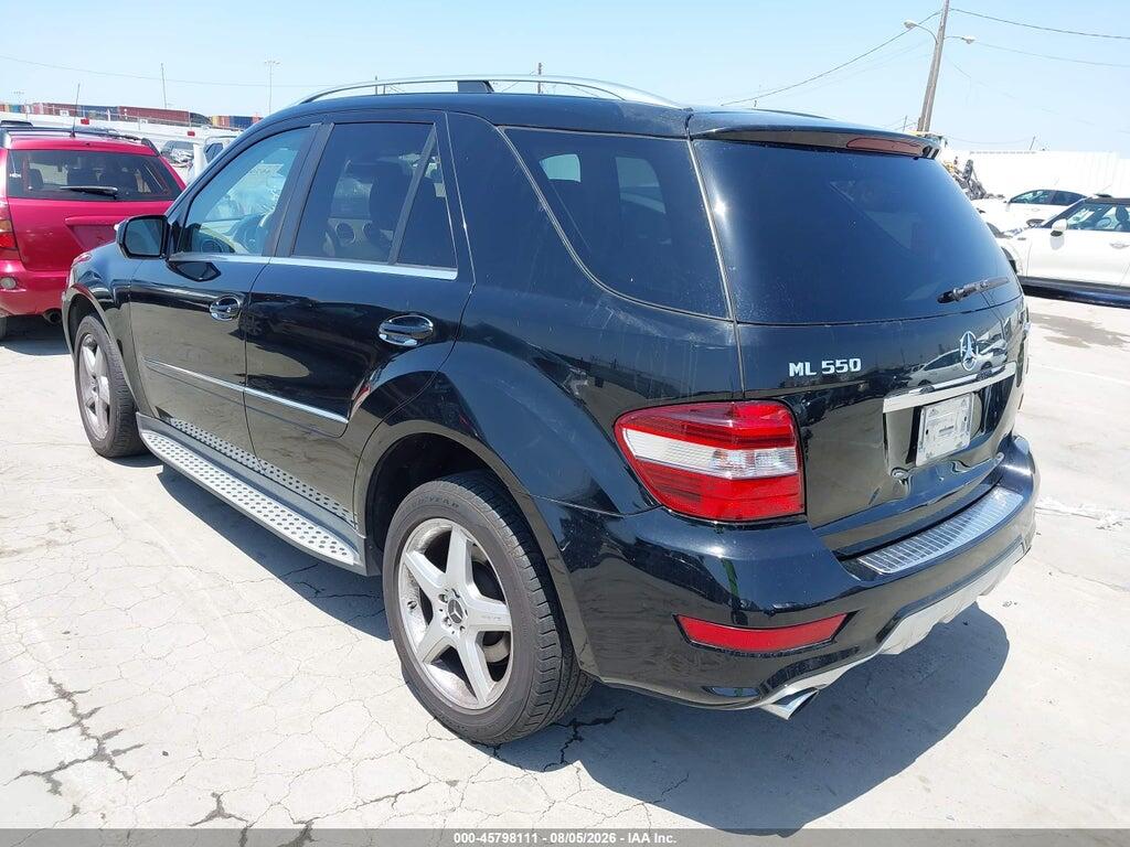 4JGBB72E89A499959 2009 MERCEDES-BENZ ML 550 photo no. 3