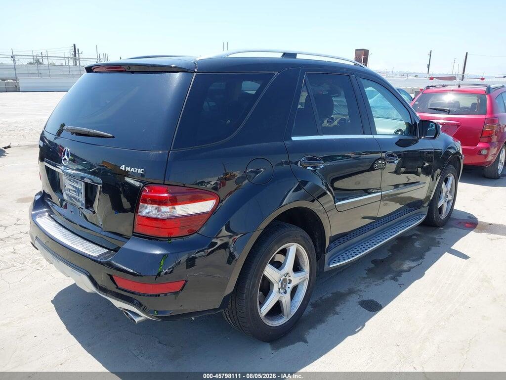 4JGBB72E89A499959 2009 MERCEDES-BENZ ML 550 photo no. 4