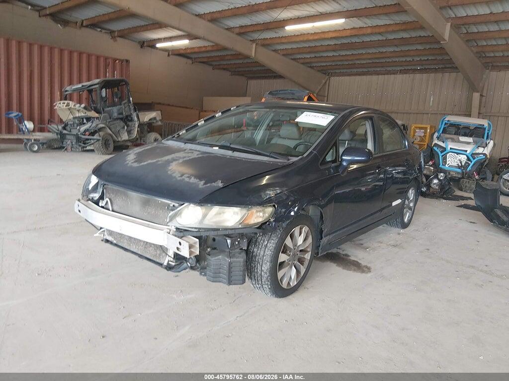 1HGFA16909L029837 2009 HONDA CIVIC photo no. 2