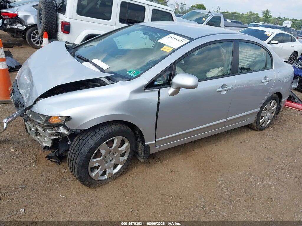 2HGFA16539H361927 2009 HONDA CIVIC photo no. 2