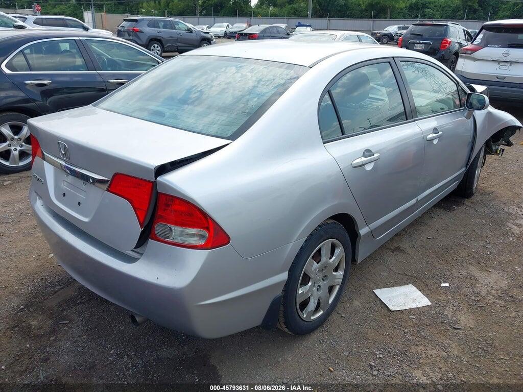 2HGFA16539H361927 2009 HONDA CIVIC photo no. 4