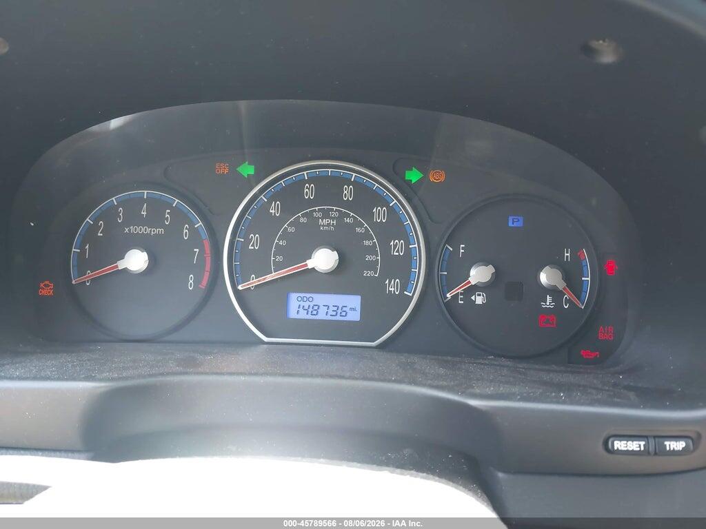 5NMSG13D79H301435 2009 HYUNDAI SANTA FE photo no. 7