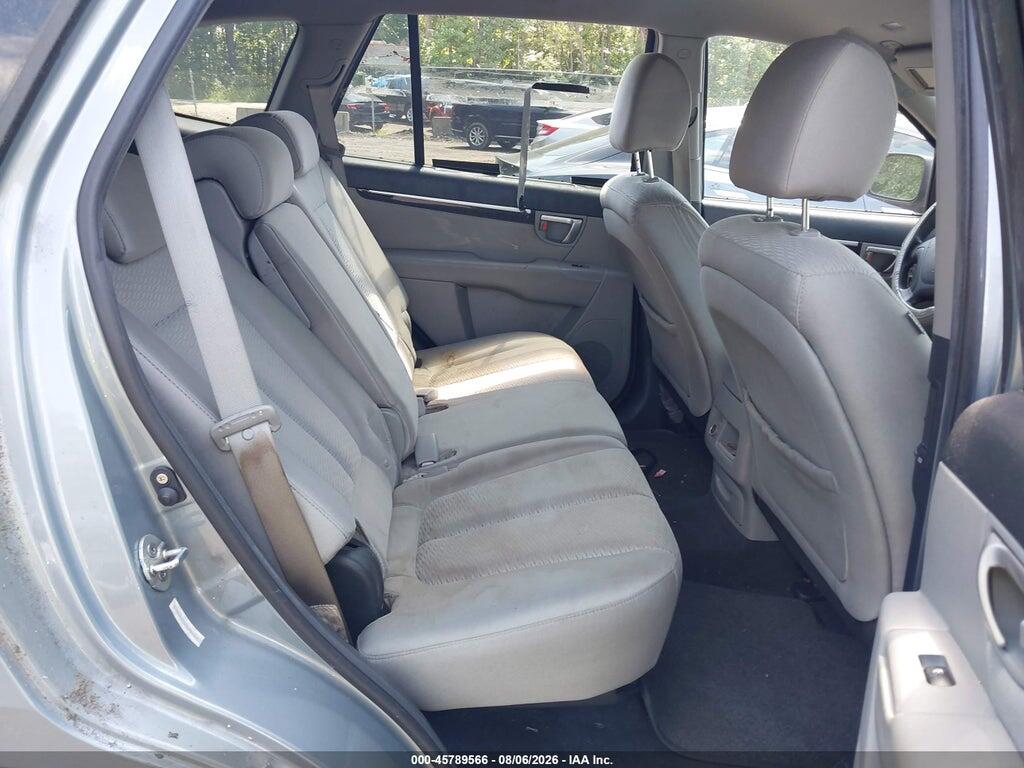 5NMSG13D79H301435 2009 HYUNDAI SANTA FE photo no. 8
