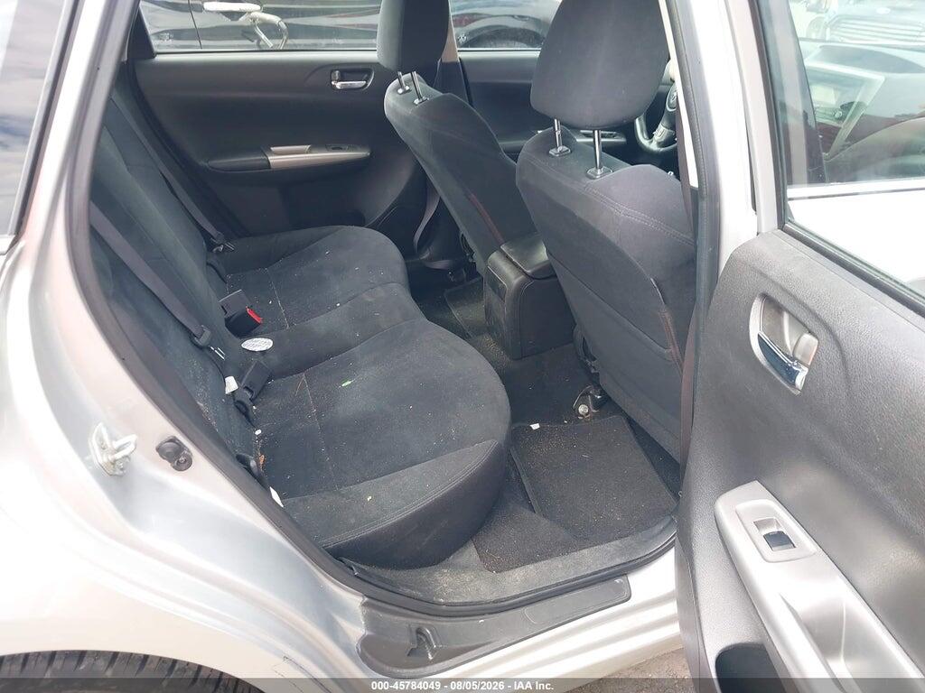 JF1GE60689H522371 2009 SUBARU IMPREZA photo no. 8