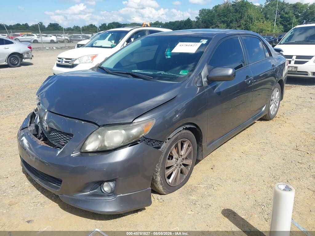 2T1BU40E39C009388 2009 TOYOTA COROLLA photo no. 2