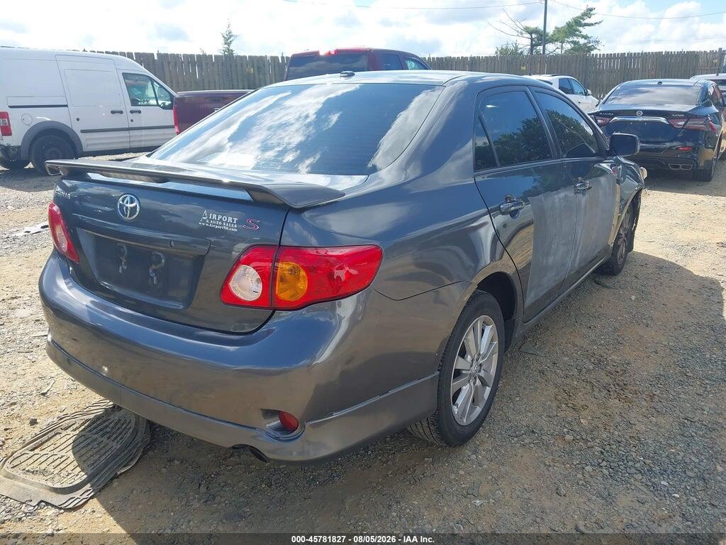 2T1BU40E39C009388 2009 TOYOTA COROLLA photo no. 4