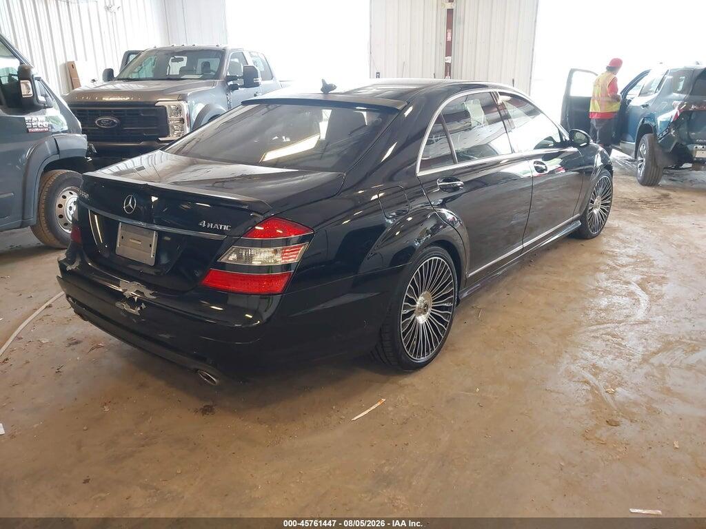 WDDNG86X29A283485 2009 MERCEDES-BENZ S 550 photo no. 4