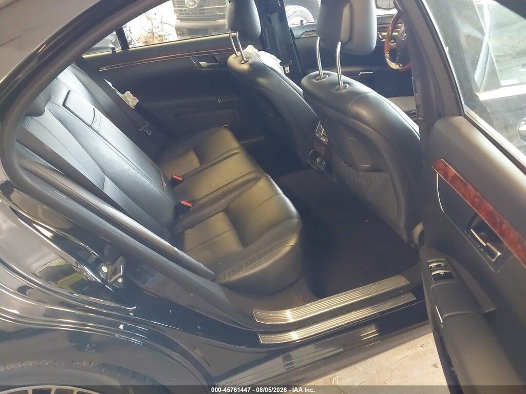WDDNG86X29A283485 2009 MERCEDES-BENZ S 550 photo no. 8