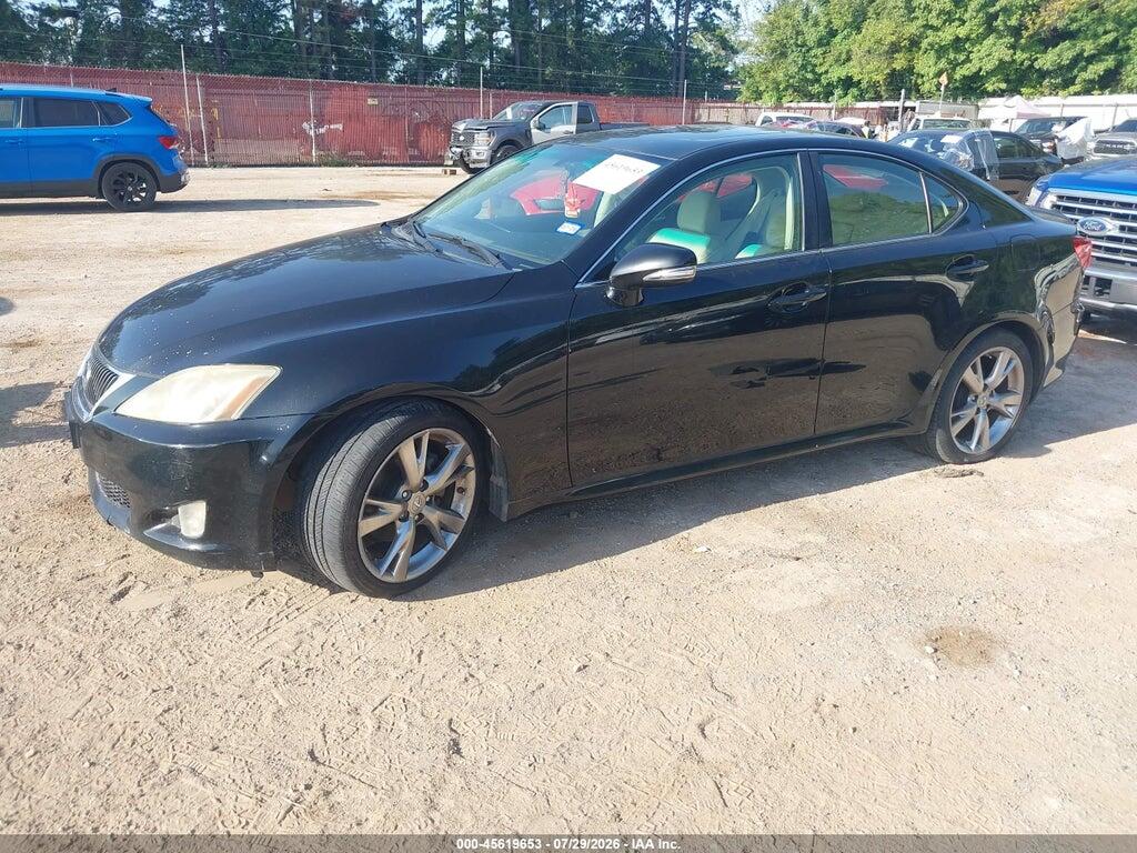 JTHBF5C21A5128980 2010 LEXUS IS 250 photo no. 2
