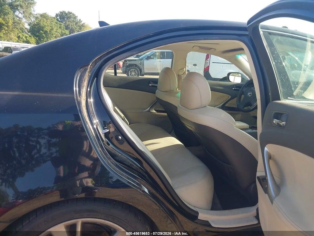 JTHBF5C21A5128980 2010 LEXUS IS 250 photo no. 8