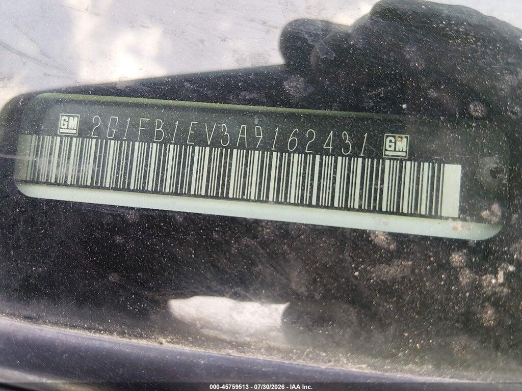 2G1FB1EV3A9162431 2010 CHEVROLET CAMARO photo no. 9