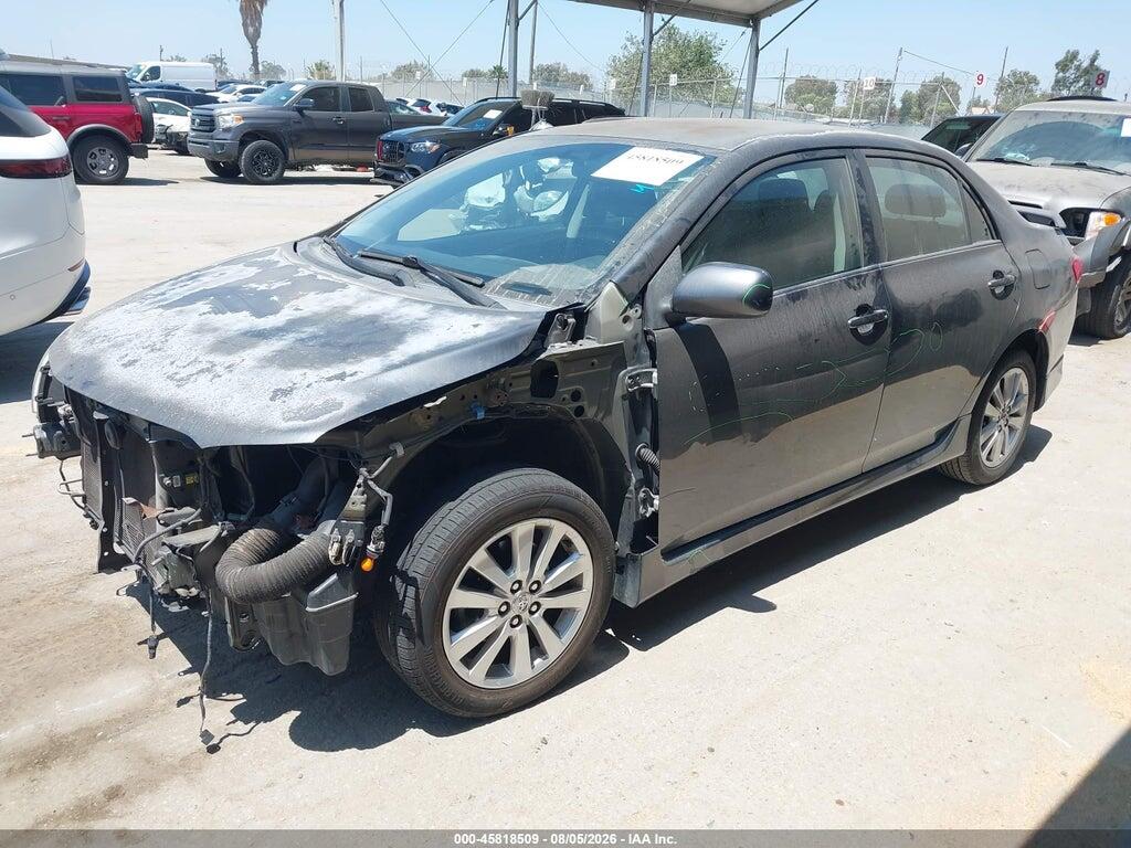 1NXBU4EE6AZ211315 2010 TOYOTA COROLLA photo no. 2