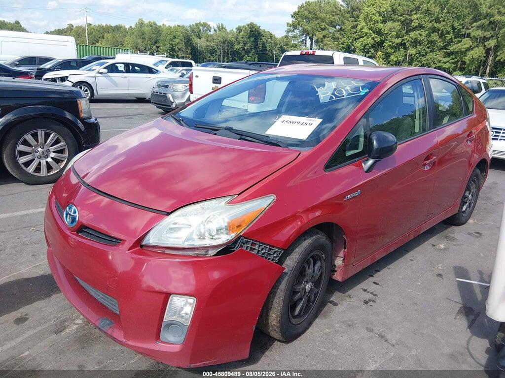 JTDKN3DU4A0237035 2010 TOYOTA PRIUS photo no. 2