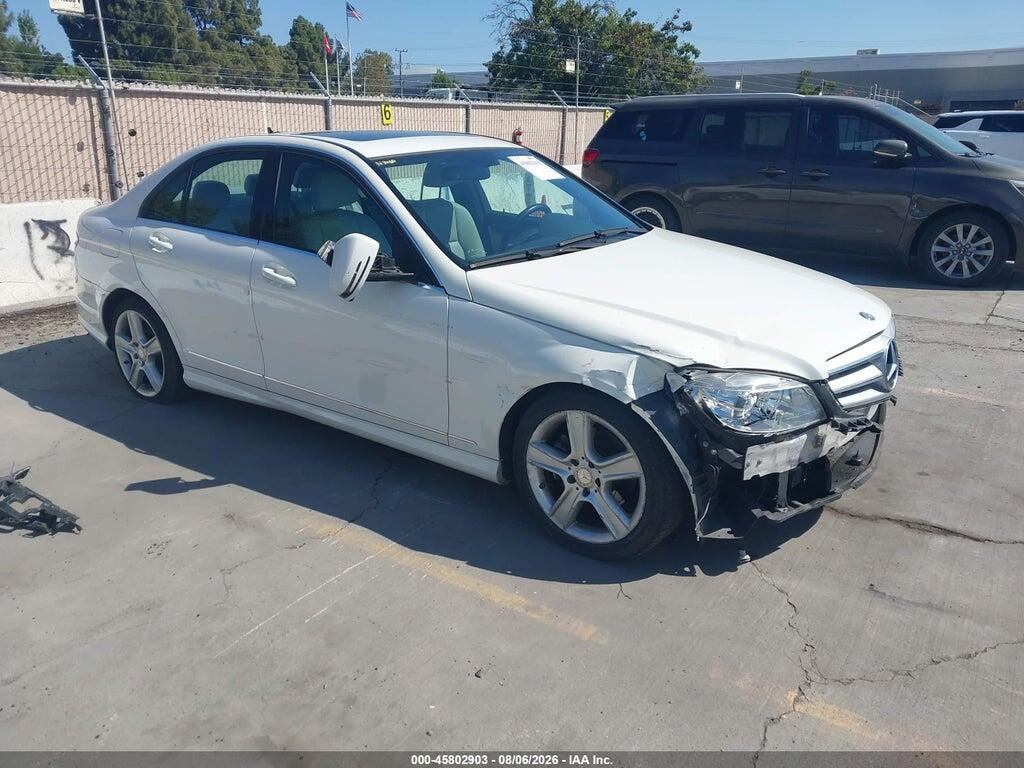 WDDGF5EB8AF429539 2010 MERCEDES-BENZ C 300 photo no. 1