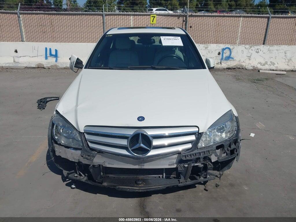 WDDGF5EB8AF429539 2010 MERCEDES-BENZ C 300 photo no. 12