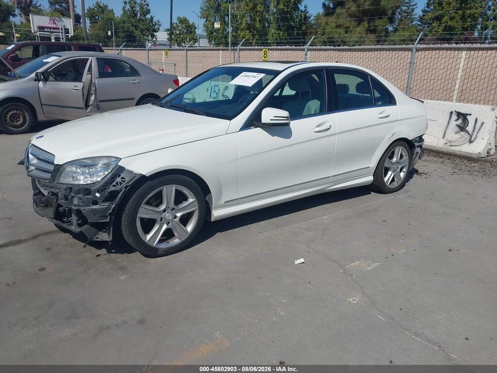 WDDGF5EB8AF429539 2010 MERCEDES-BENZ C 300 photo no. 2