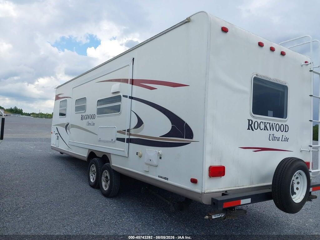 4X4TRLB22AD104920 2010 FOREST RIVER ROCKWOOD 2607 29FT photo no. 3