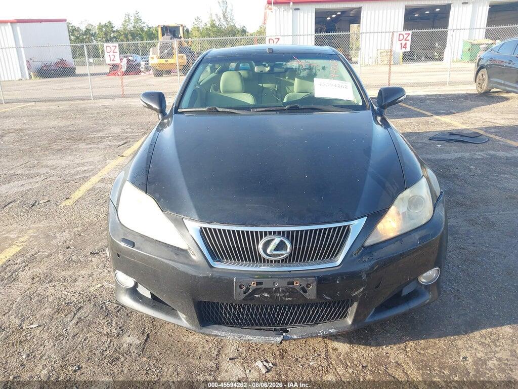 JTHFF2C27A2502560 2010 LEXUS IS 250C photo no. 6
