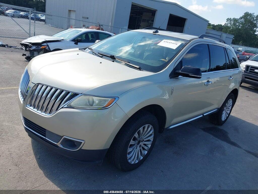 2LMDJ6JK3BBJ07840 2011 LINCOLN MKX photo no. 2