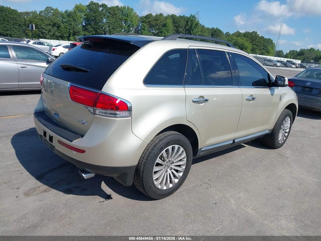 2LMDJ6JK3BBJ07840 2011 LINCOLN MKX photo no. 4