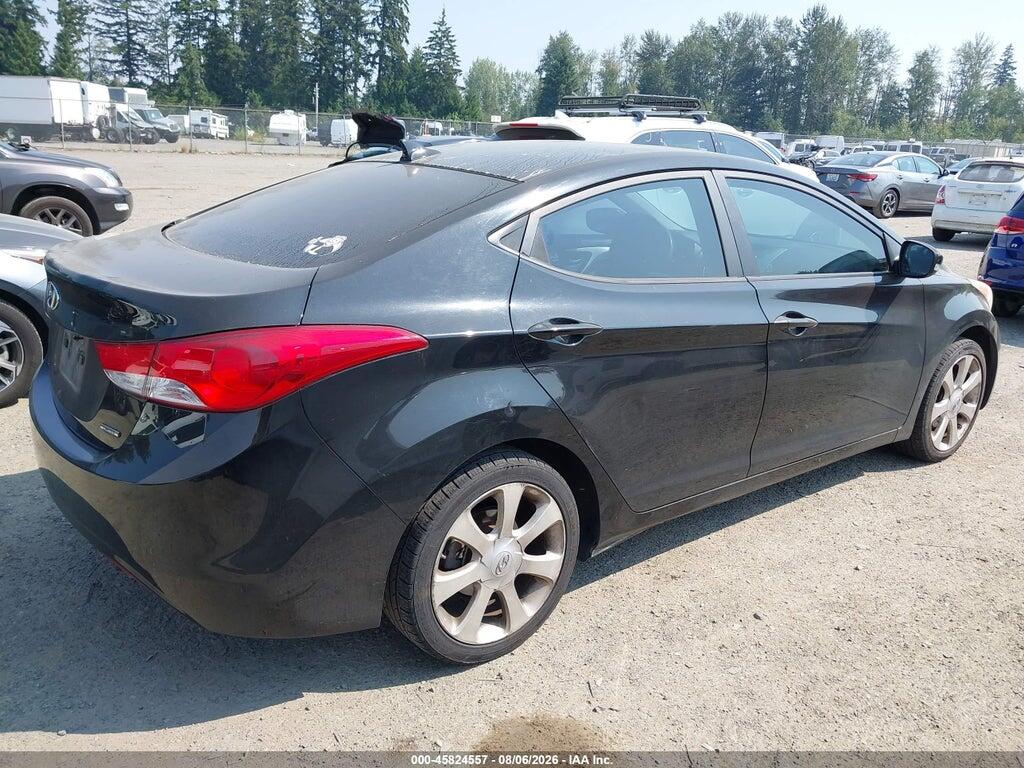 5NPDH4AEXBH021908 2011 HYUNDAI ELANTRA photo no. 4