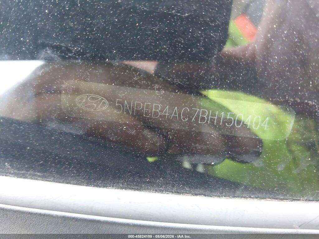 5NPEB4AC7BH150404 2011 HYUNDAI SONATA photo no. 12