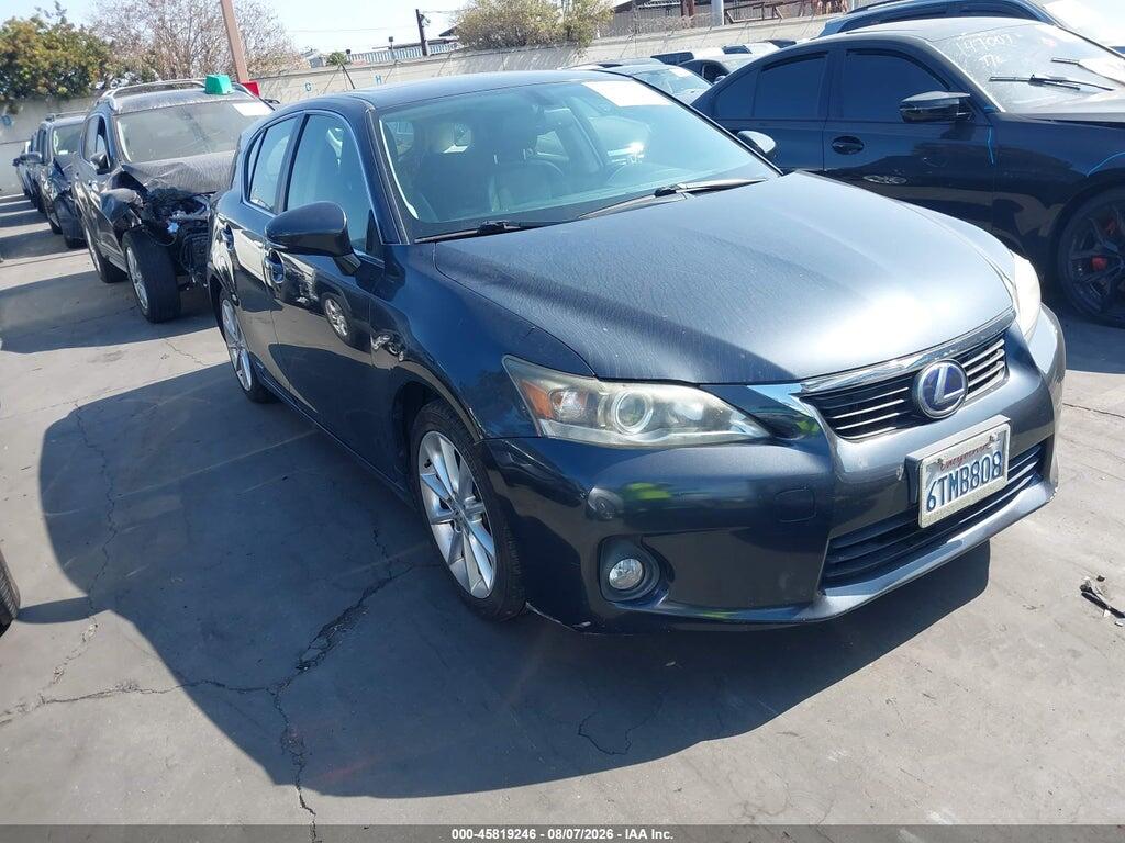 JTHKD5BH8B2046274 2011 LEXUS CT 200H photo no. 1