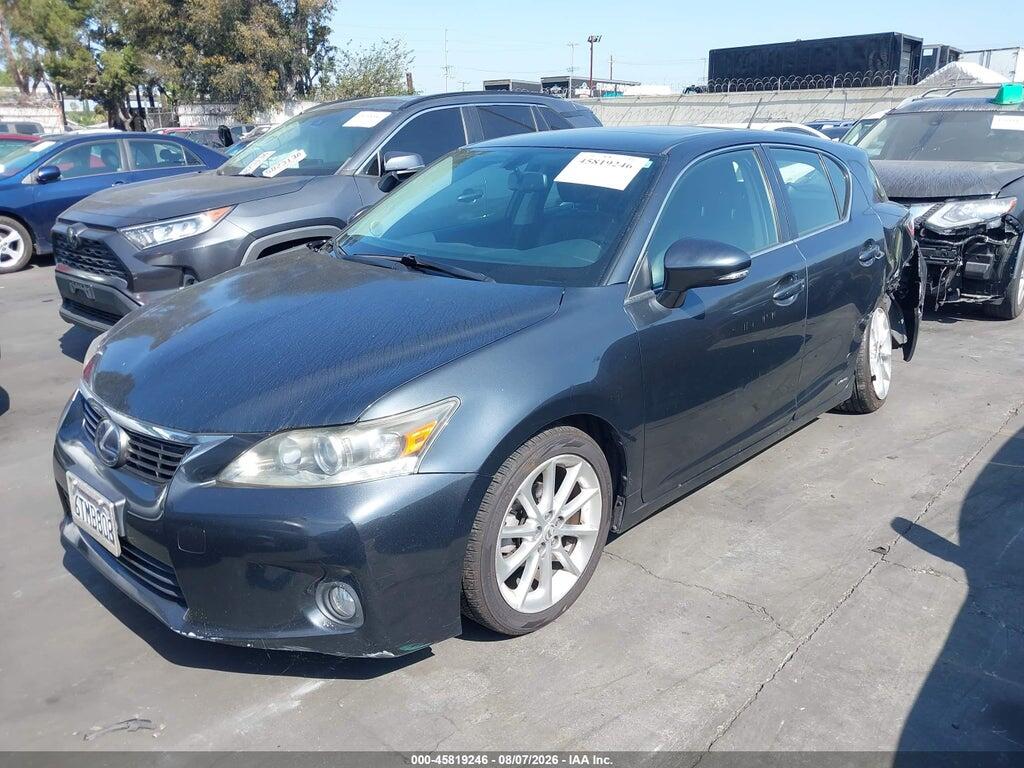 JTHKD5BH8B2046274 2011 LEXUS CT 200H photo no. 2