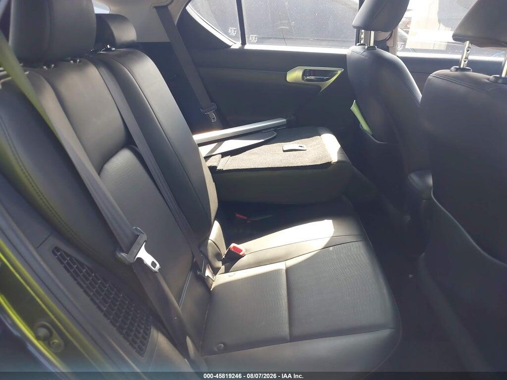 JTHKD5BH8B2046274 2011 LEXUS CT 200H photo no. 8
