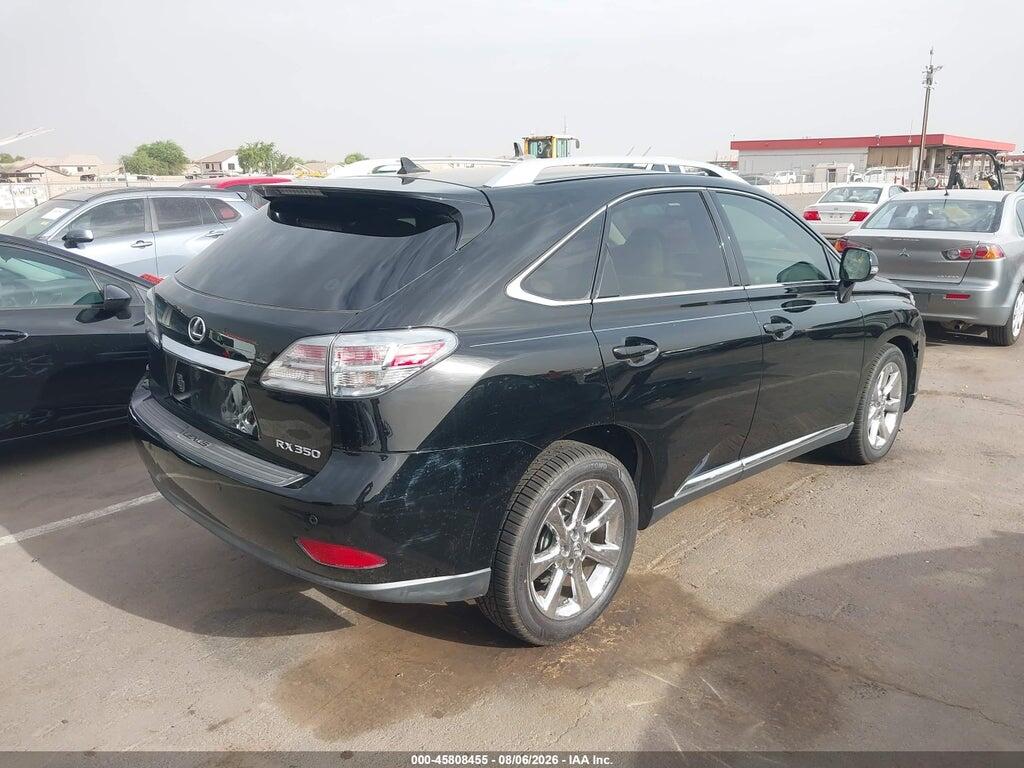 2T2ZK1BAXBC061356 2011 LEXUS RX 350 photo no. 4