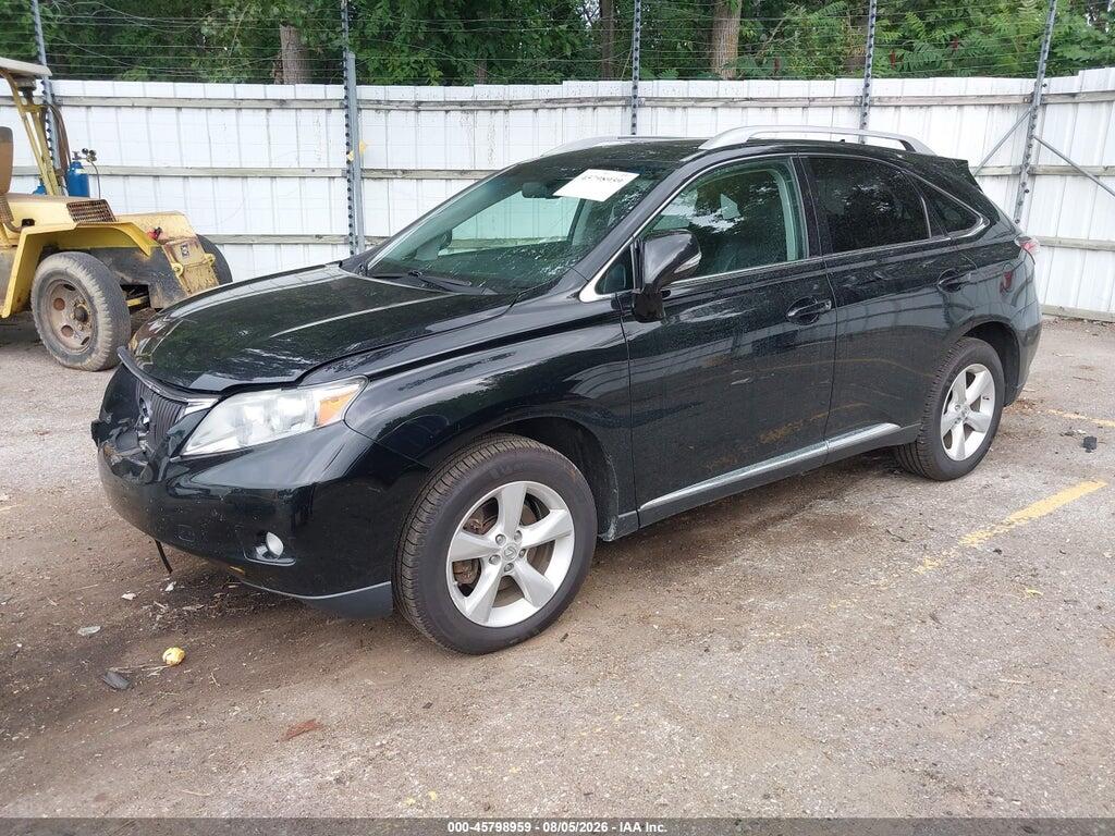 2T2BK1BA4BC105904 2011 LEXUS RX 350 photo no. 2