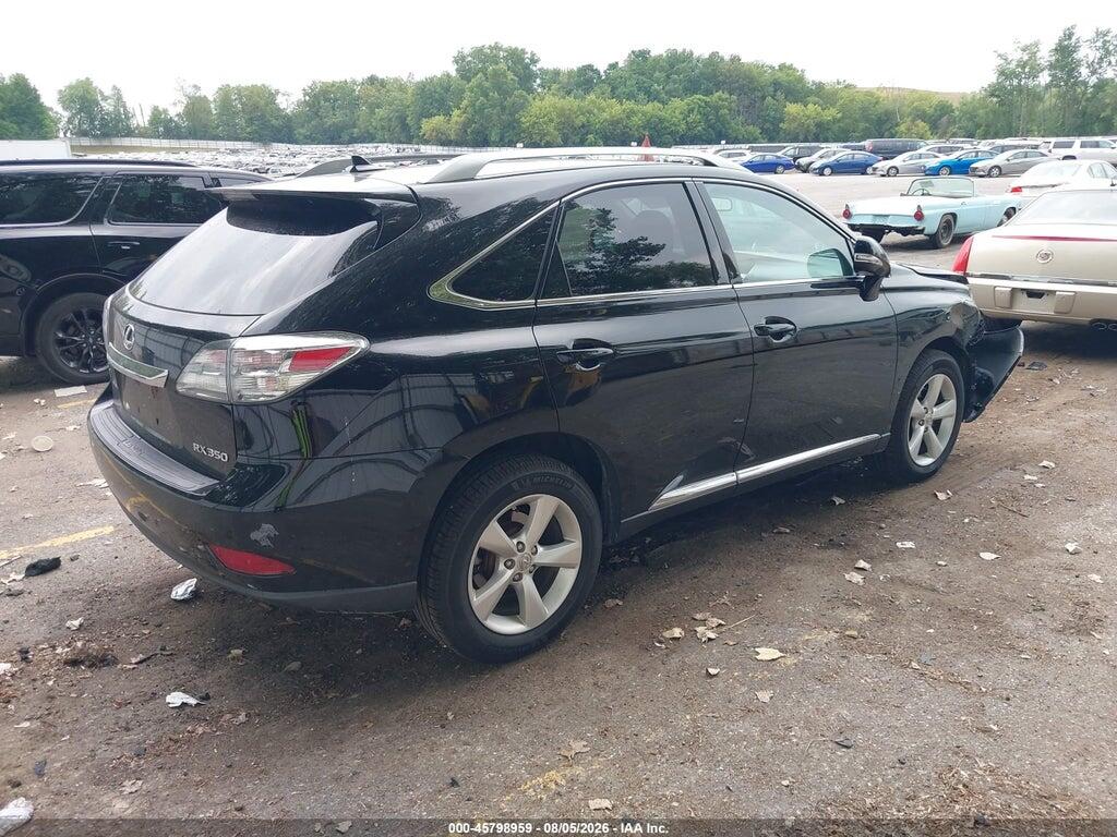 2T2BK1BA4BC105904 2011 LEXUS RX 350 photo no. 4