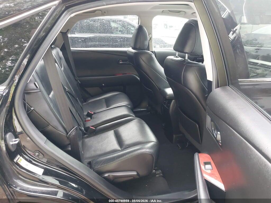 2T2BK1BA4BC105904 2011 LEXUS RX 350 photo no. 8