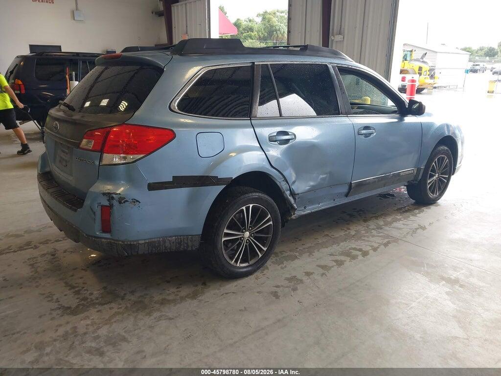 4S4BRCCC7B3330740 2011 SUBARU OUTBACK photo no. 4