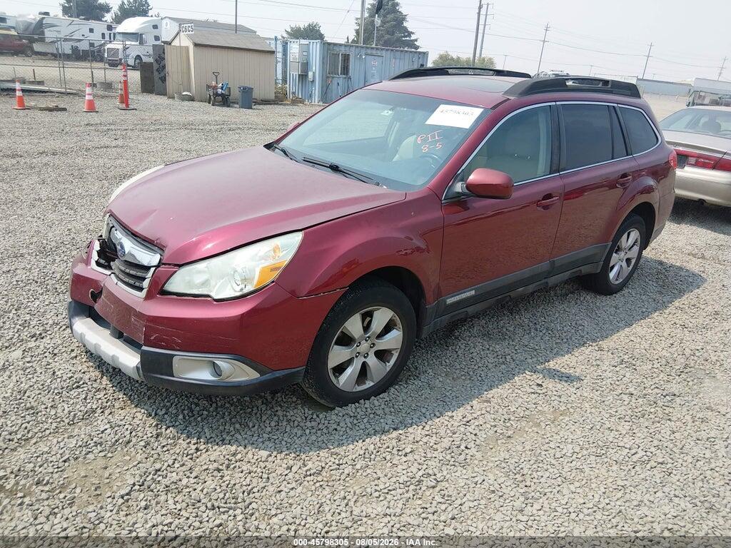4S4BRBKC0B3381329 2011 SUBARU OUTBACK photo no. 2