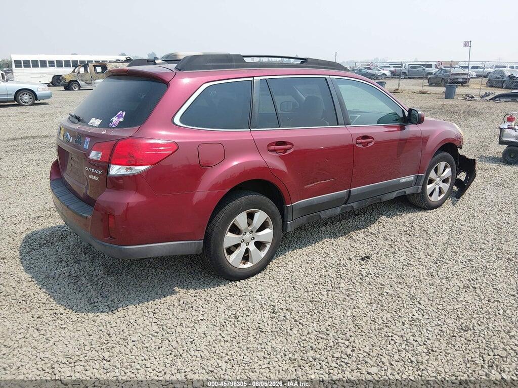 4S4BRBKC0B3381329 2011 SUBARU OUTBACK photo no. 4
