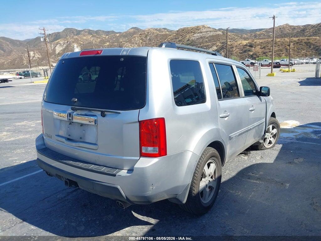 5FNYF3H59BB006502 2011 HONDA PILOT photo no. 4