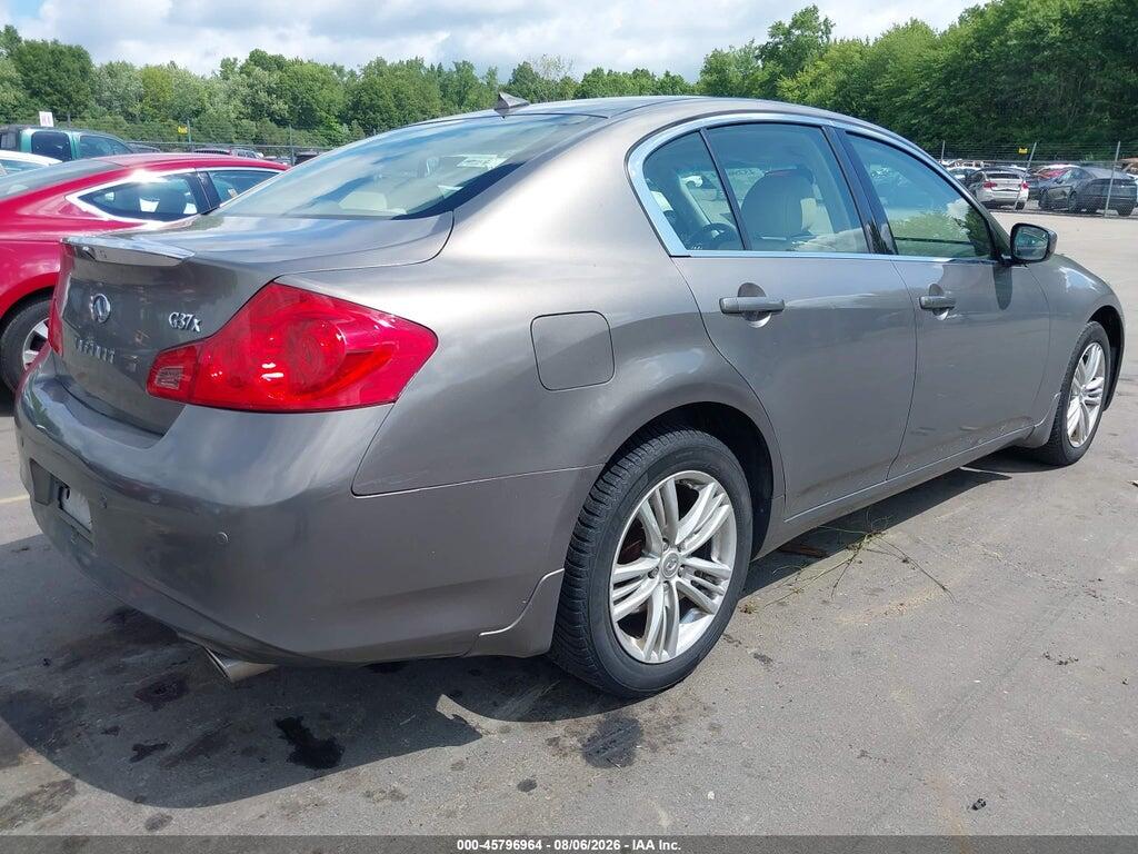 JN1CV6AR6BM410962 2011 INFINITI G37X photo no. 4