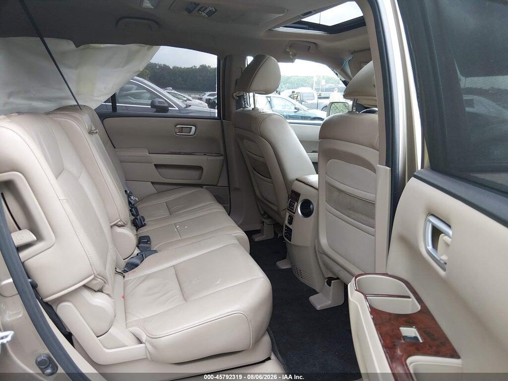 5FNYF4H99BB021977 2011 HONDA PILOT photo no. 8